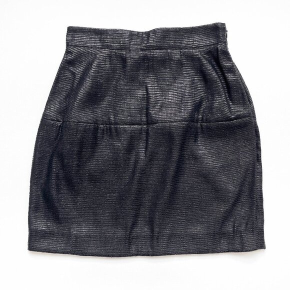 Lecoanet Hemant Mini Skirt Black Size IT 38 US 2 NEW NWT - Picture 1 of 9